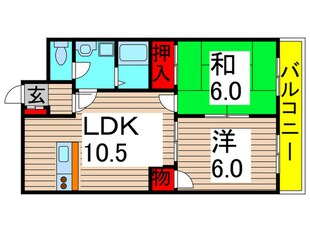 小川ハイデンスの物件間取画像